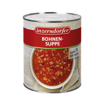 Inzersdorfer Bohnensuppe, 12 Portionen